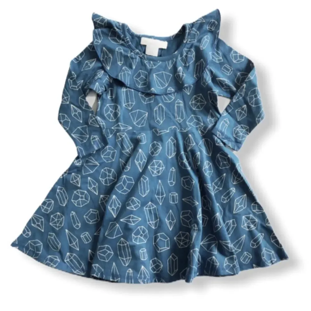 NWT Peas And Queues Geometric Crystal Dress Size 2